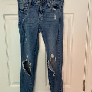 womens ripped jeans